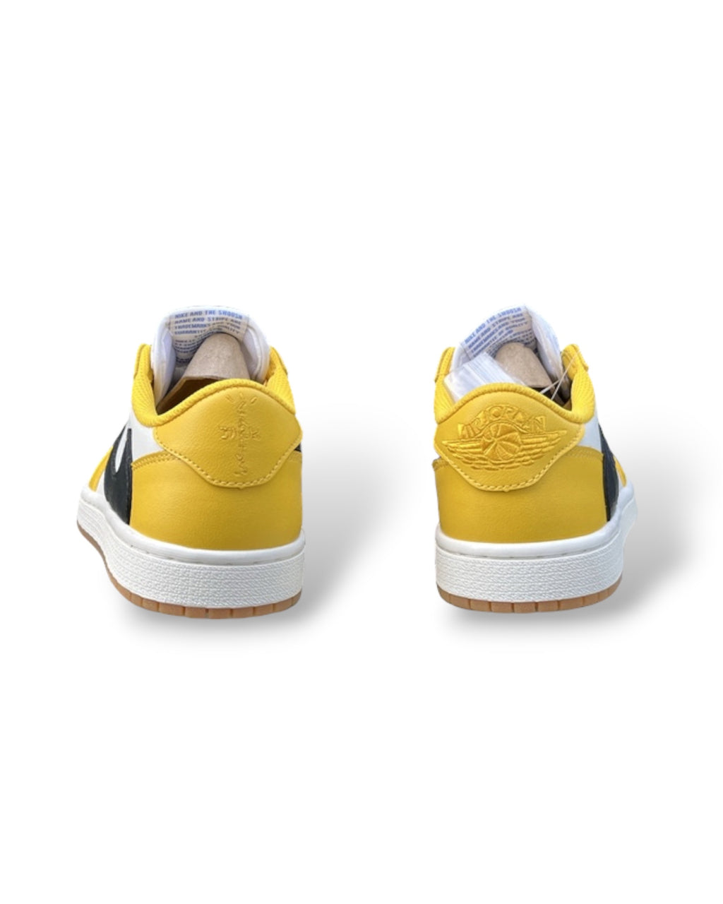 Air Jordan 1 Low x Travis Scott "Yellow/Black Swoosh” Concept
