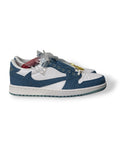 Air Jordan 1 Low x Travis Scott "Blue Denim" Custom
