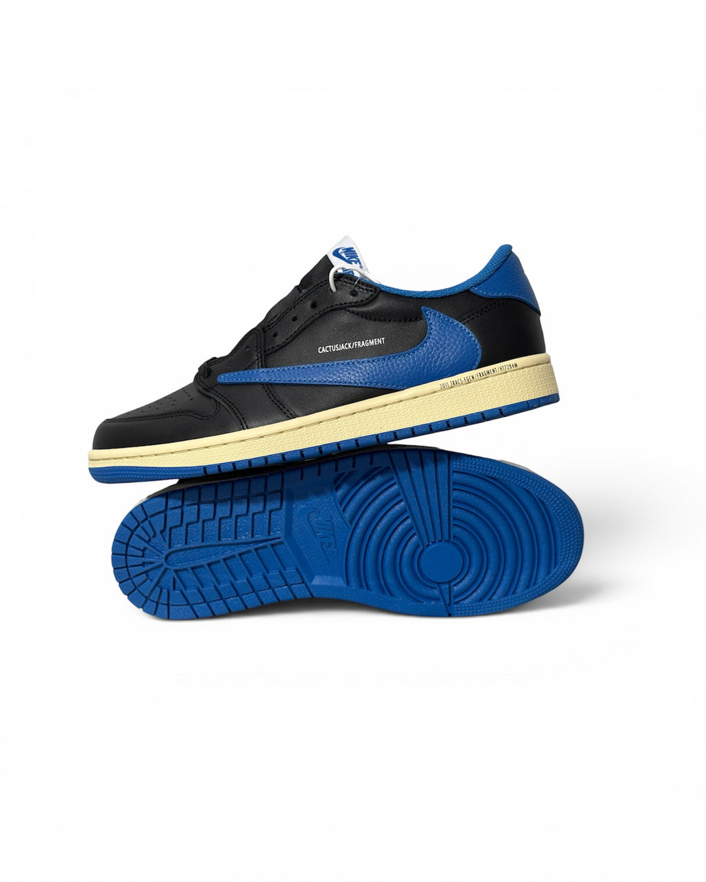 Air Jordan 1 Low x Travis Scott x Fragment Pack 4.0  (Projected 2027) Black/Blue