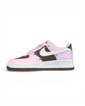Air Force 1 Low LX Cacao Wow Pink Foam Metallic Silver Mini Swoosh