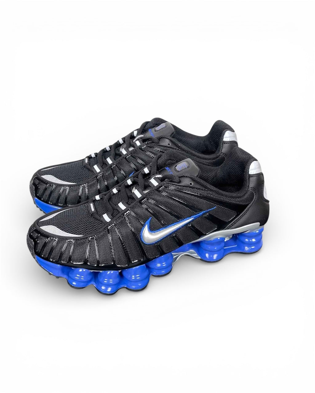 Shox TL "Black Racer Blue Metallic Silver"
