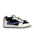 Air Jordan 1 Low x Travis Scott "White Blue Swoosh" Concept