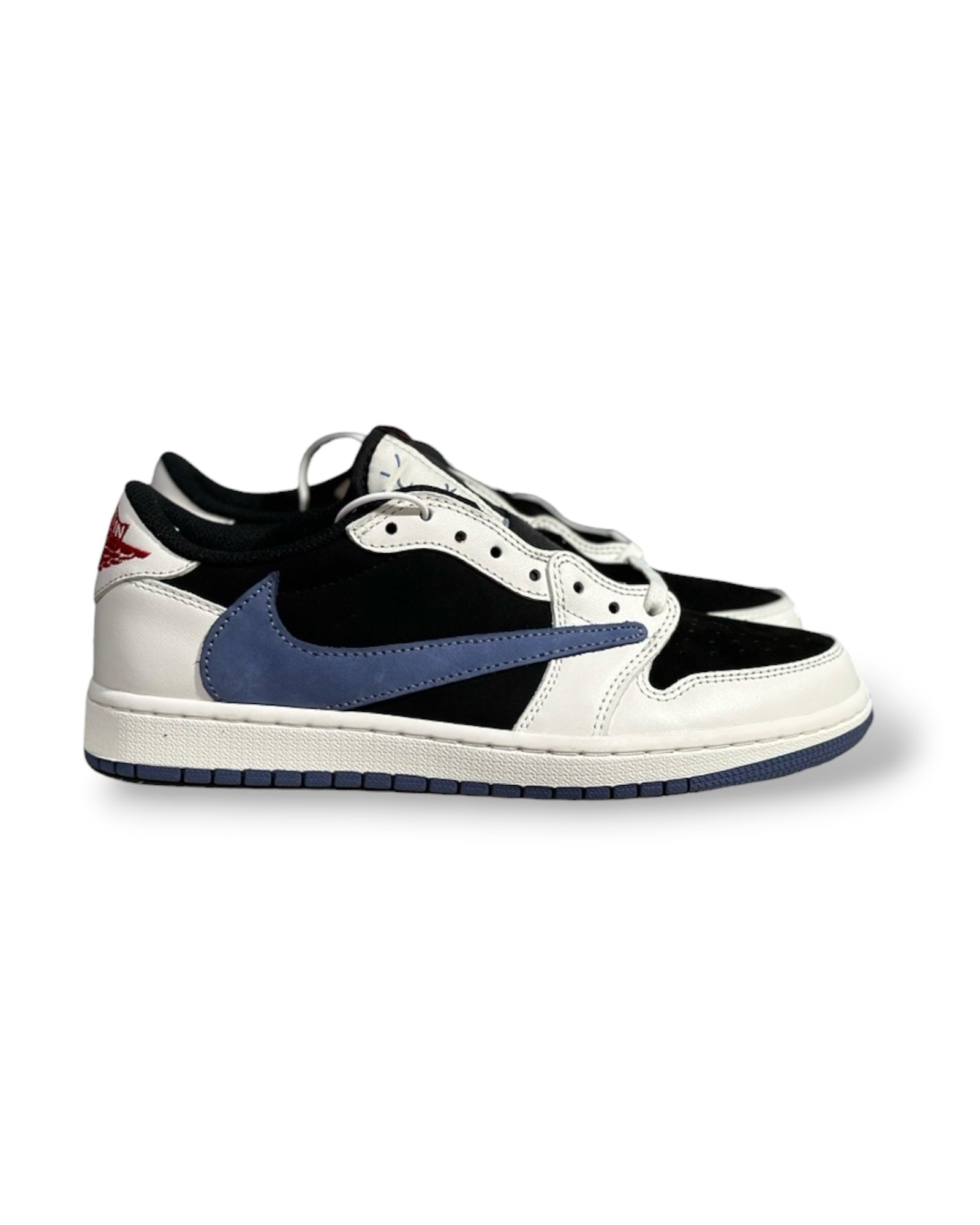 Air Jordan 1 Low x Travis Scott "White Blue Swoosh" Concept