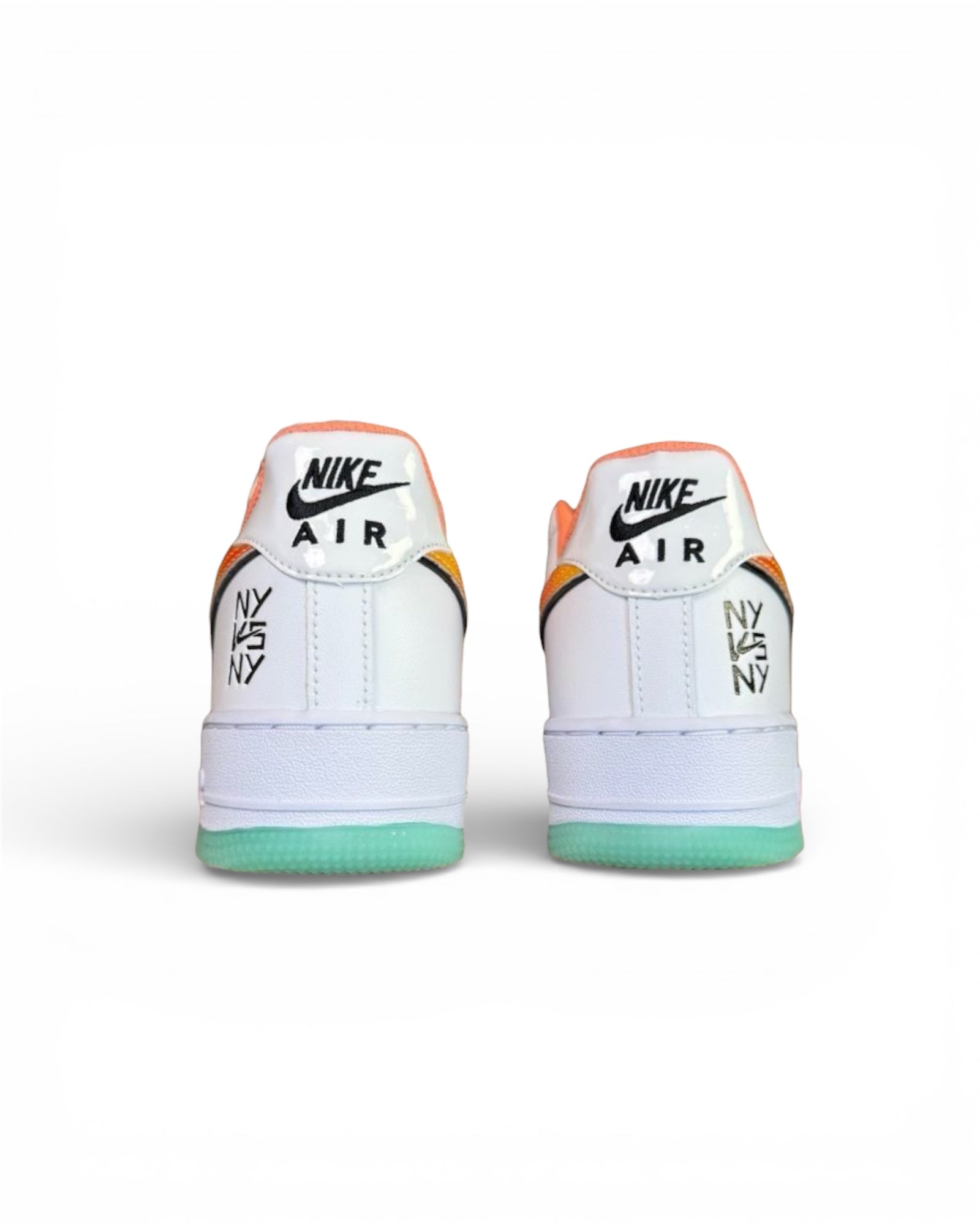 Air Force 1 Low NY vs. NY White Crimson Pulse