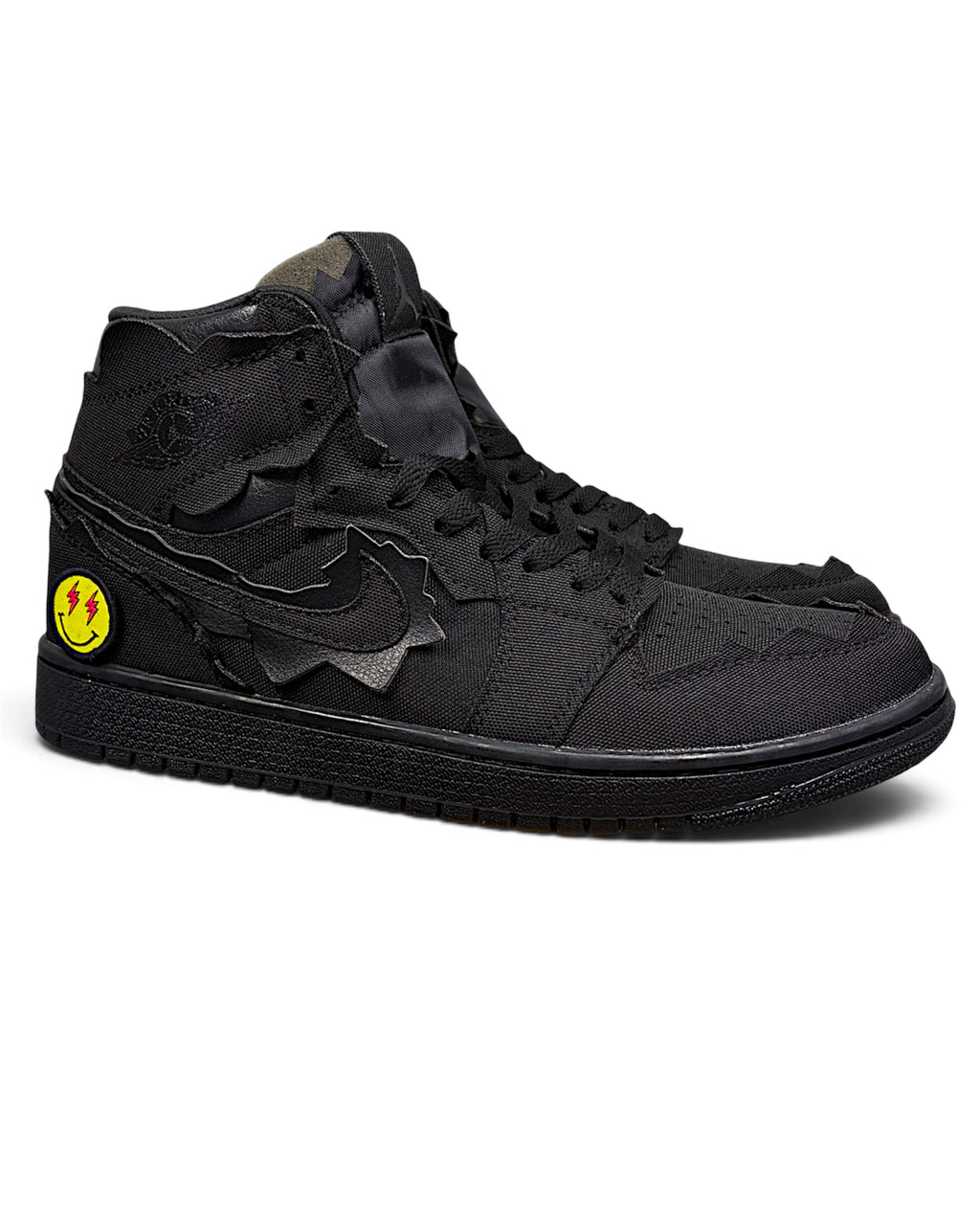 Air Jordan 1 High x J Balvin “Triple Black” Sample