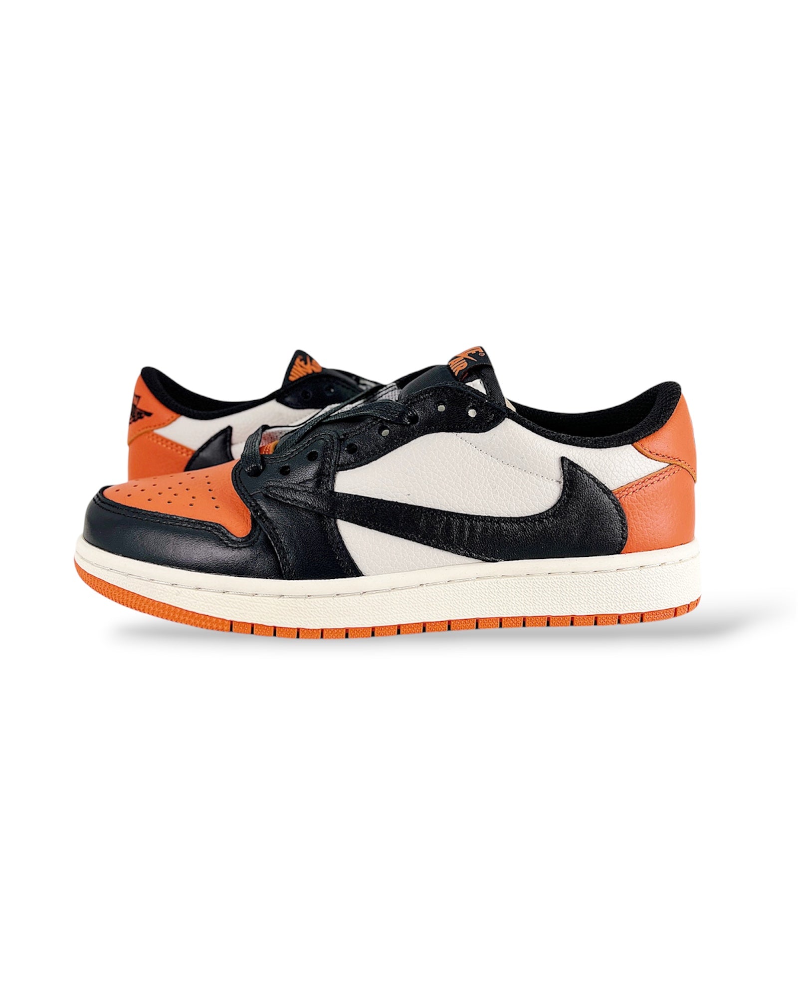 Air Jordan 1 Low x Travis Scott "White/Orange/Black" Concept