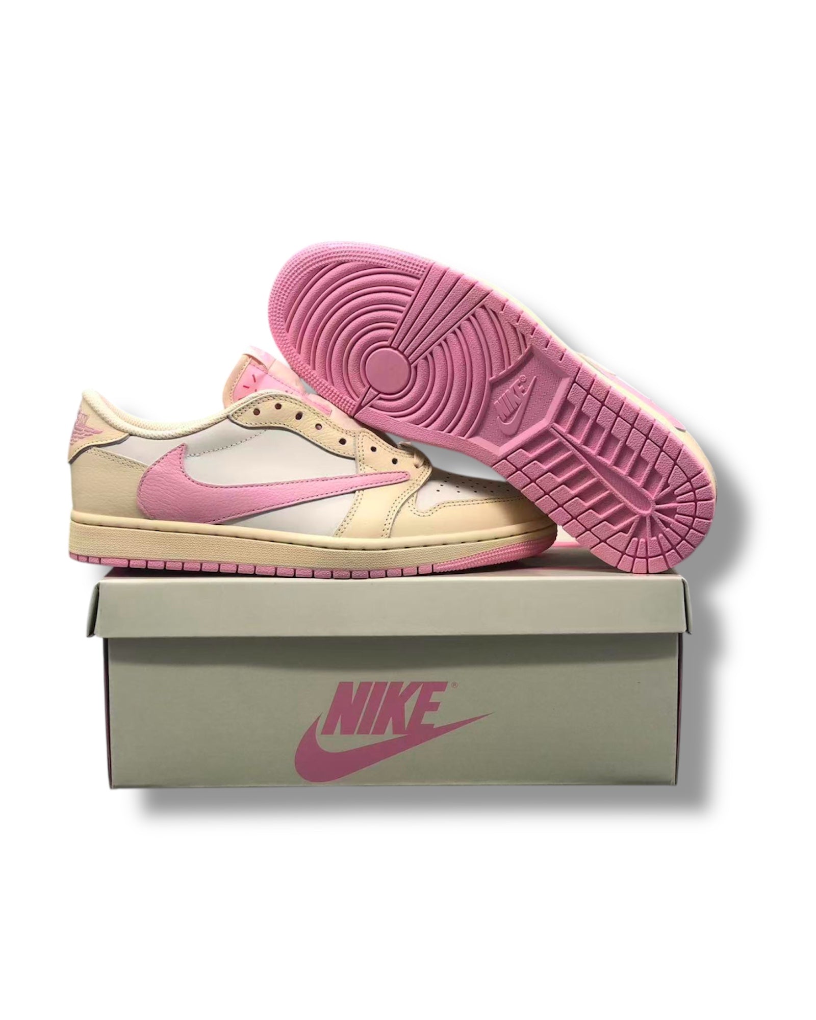 Air Jordan 1 Low x TS "Shy Pink” 2026
