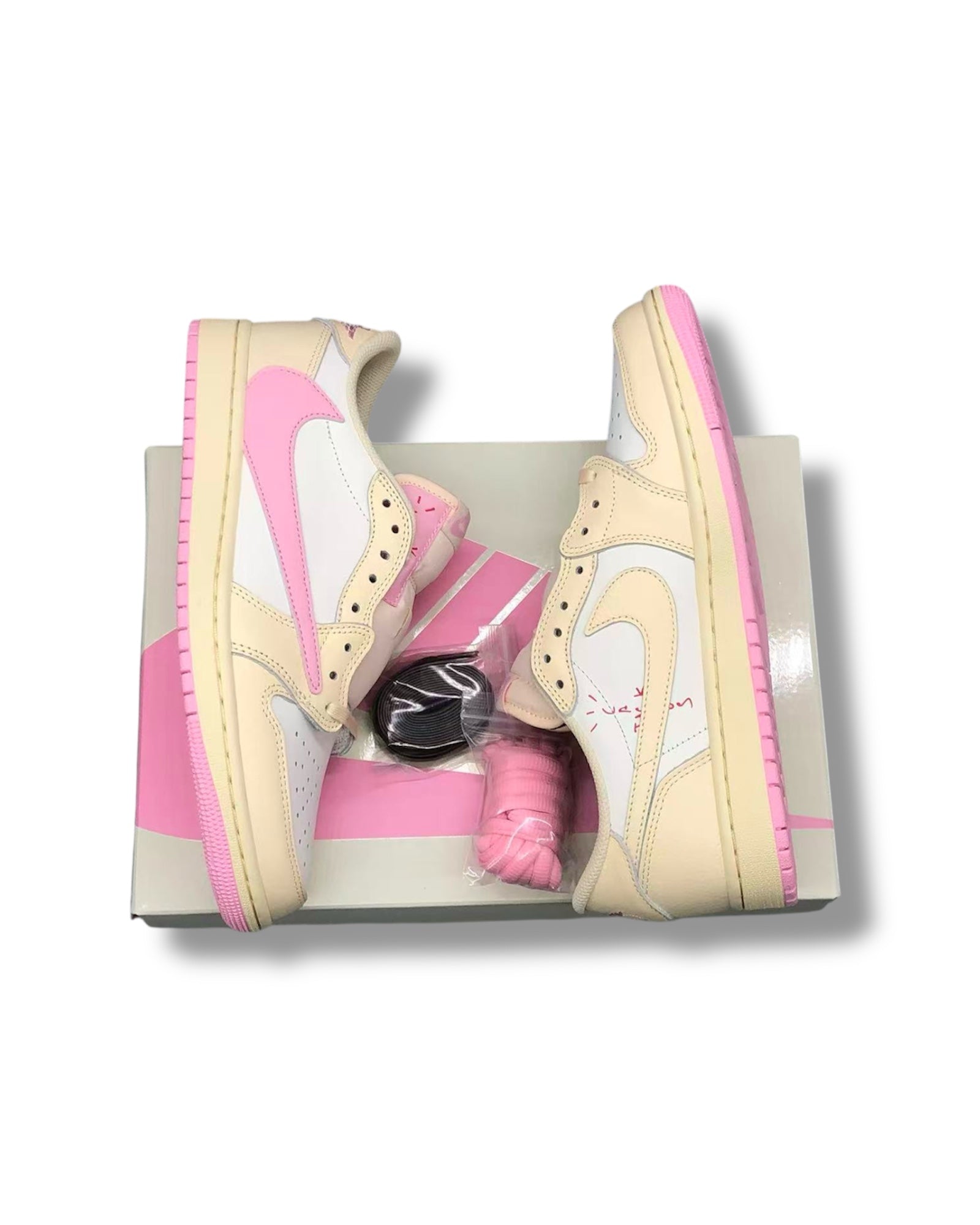 Air Jordan 1 Low x TS "Shy Pink” 2026