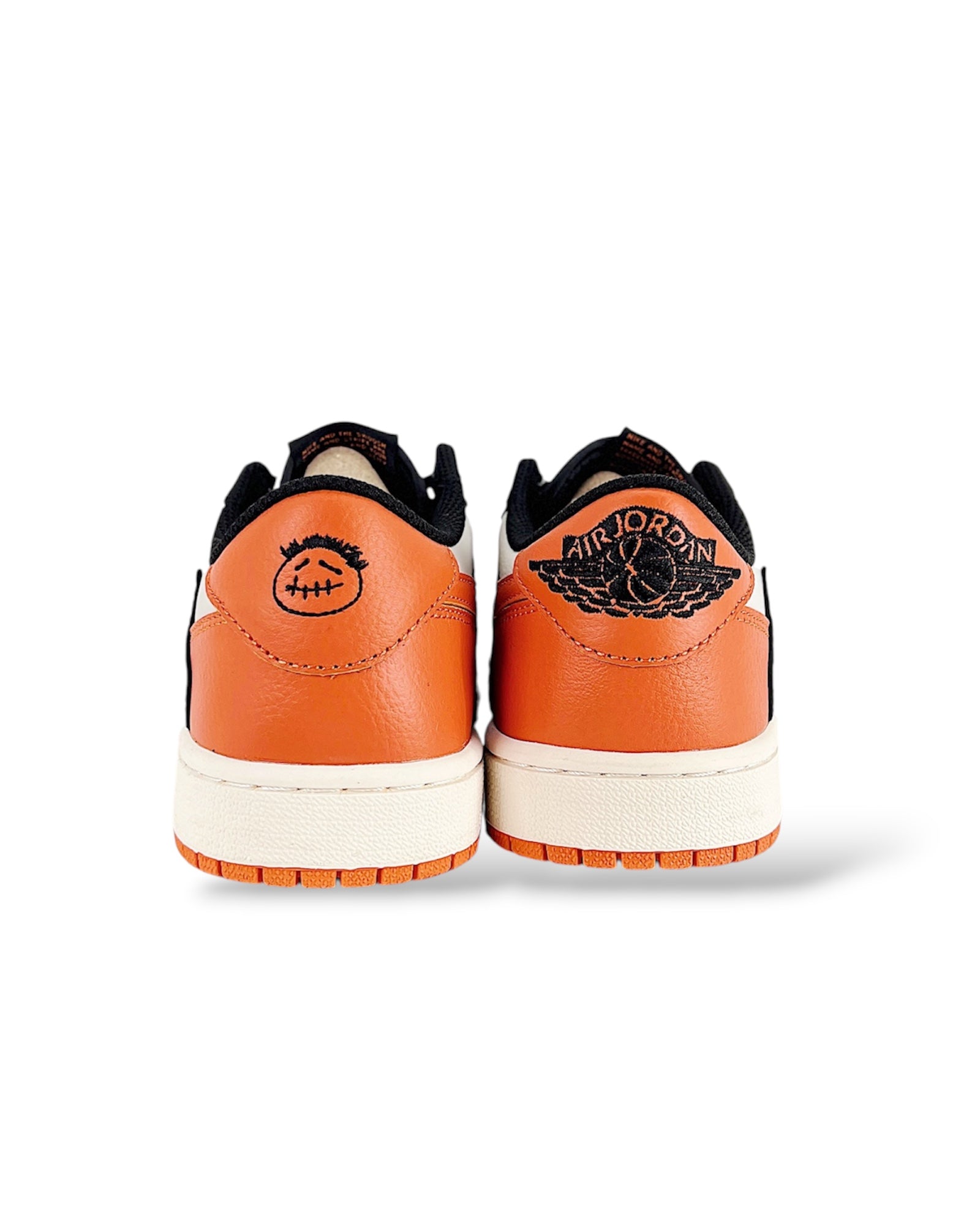 Air Jordan 1 Low x Travis Scott "White/Orange/Black" Concept