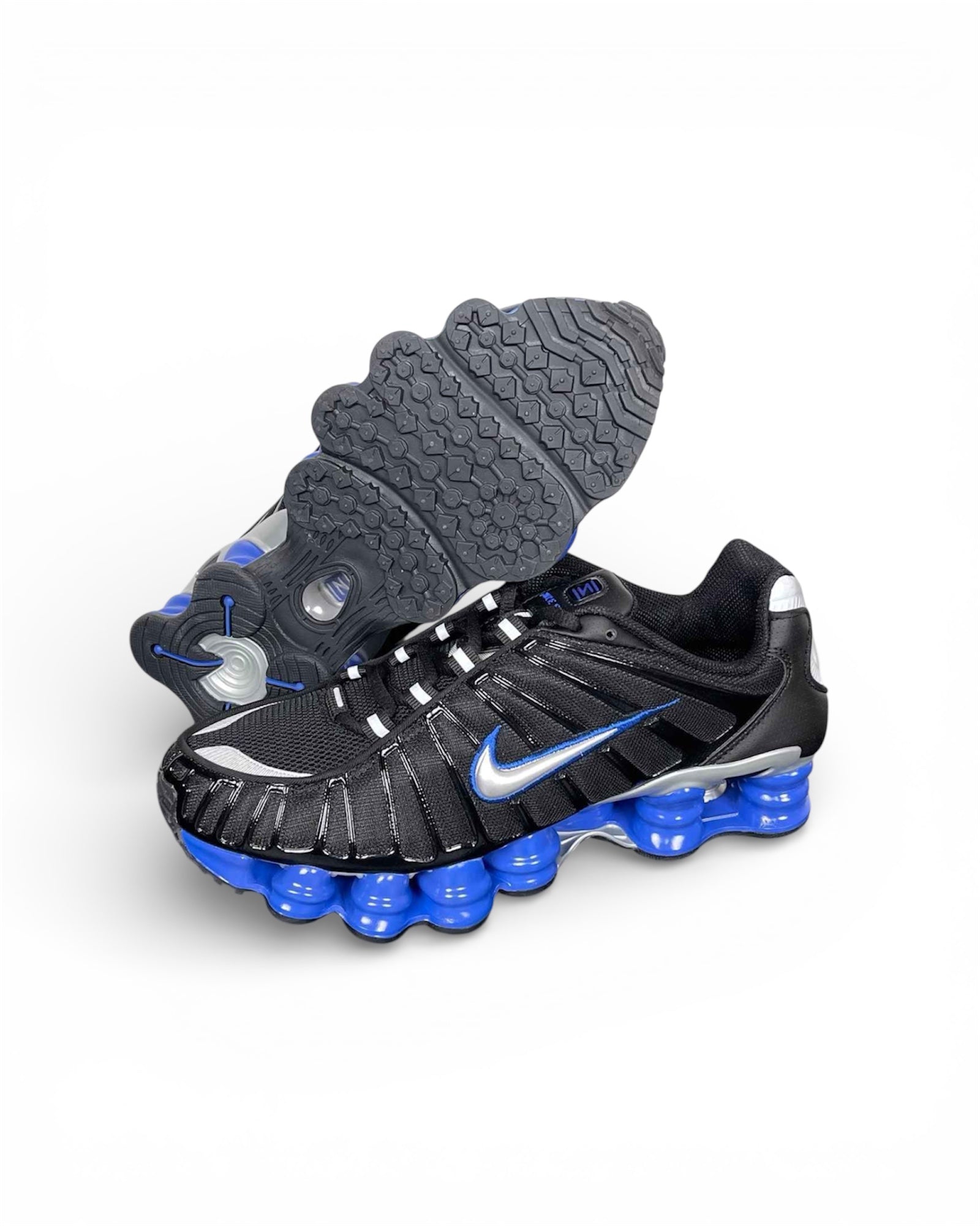 Shox TL "Black Racer Blue Metallic Silver"