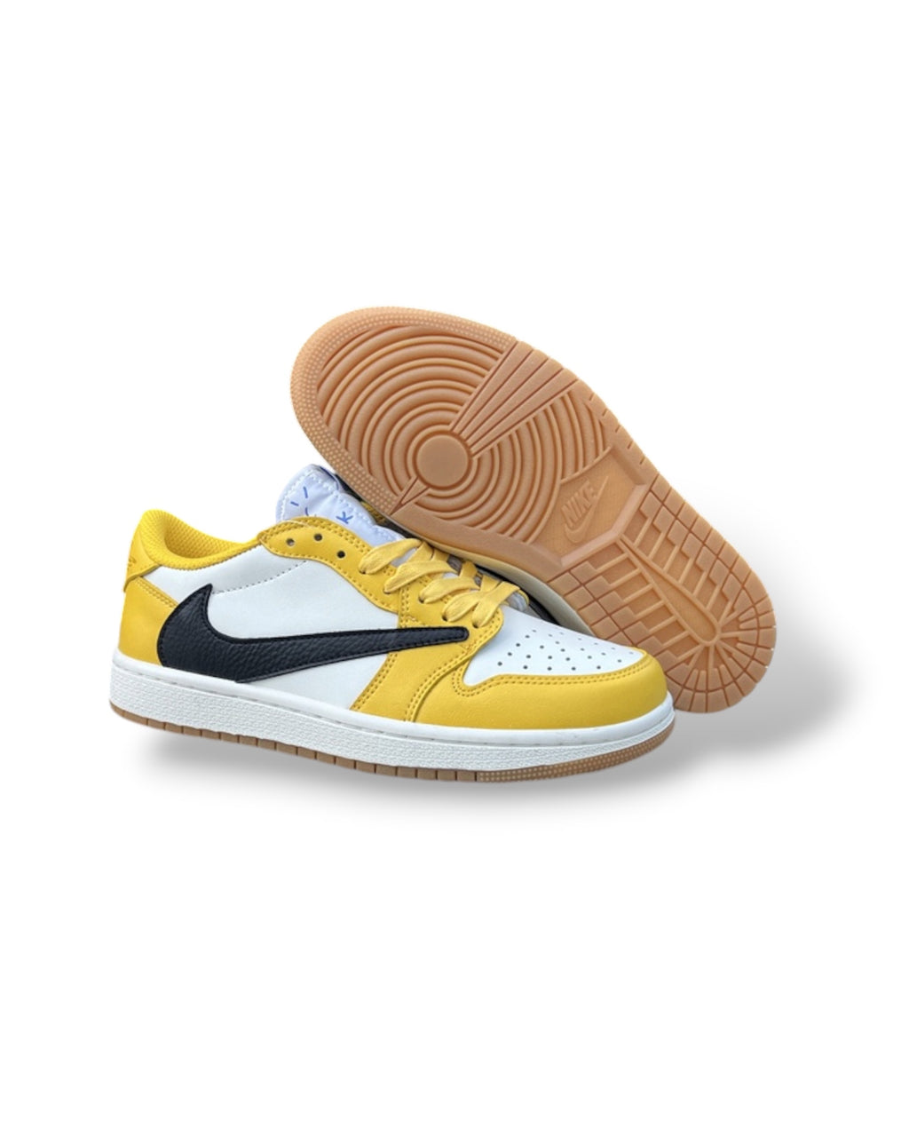 Air Jordan 1 Low x Travis Scott "Yellow/Black Swoosh” Concept