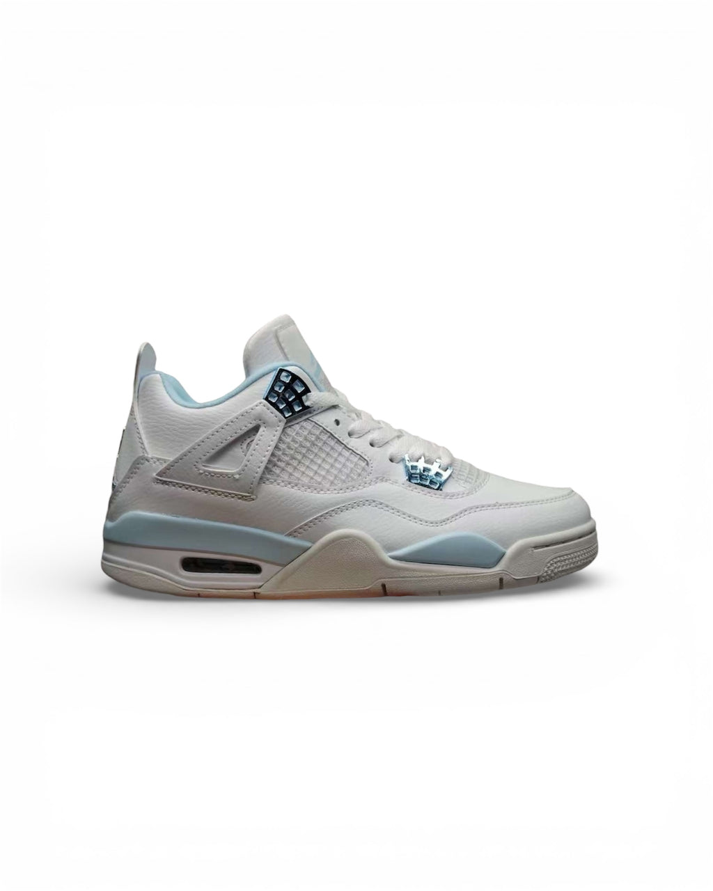 Air Jordan 4 White/Blue "Aluminium" Concept
