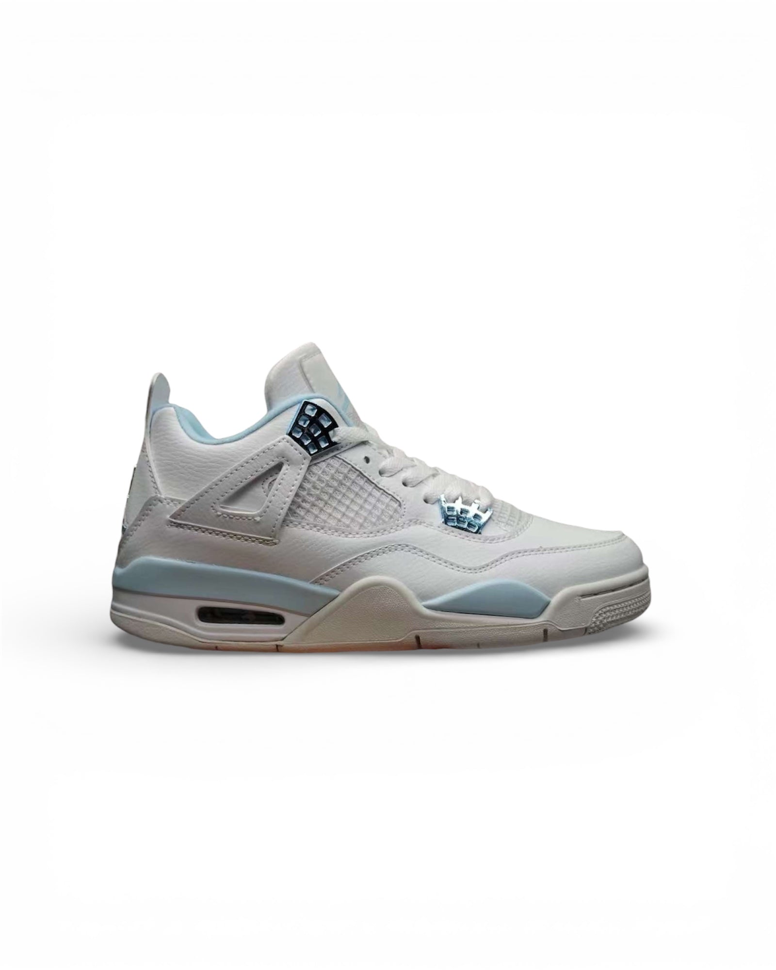 Air Jordan 4 White/Blue "Aluminium" Concept