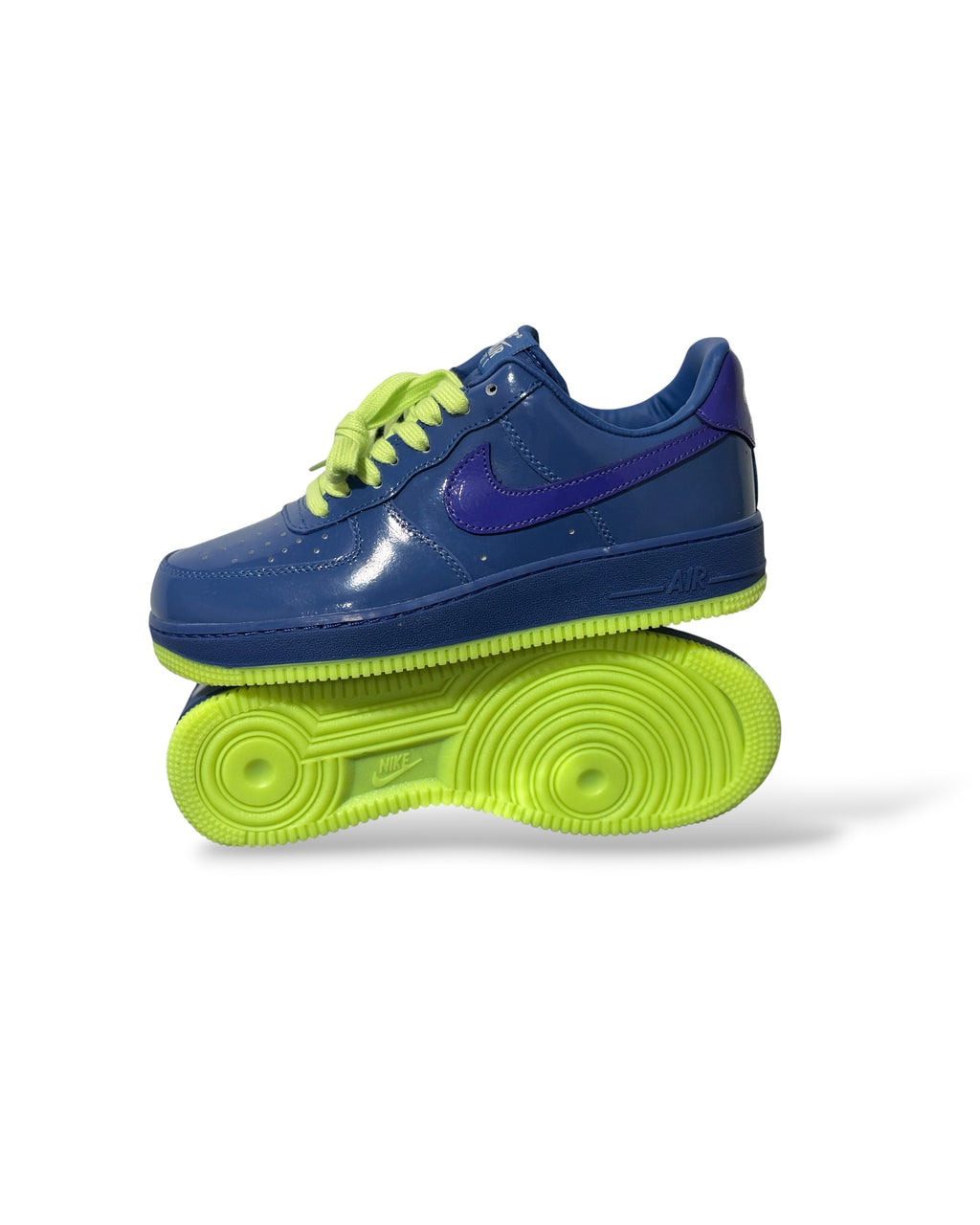Air Force 1 Low Patent Leather “Mystic Navy Grape Ice”