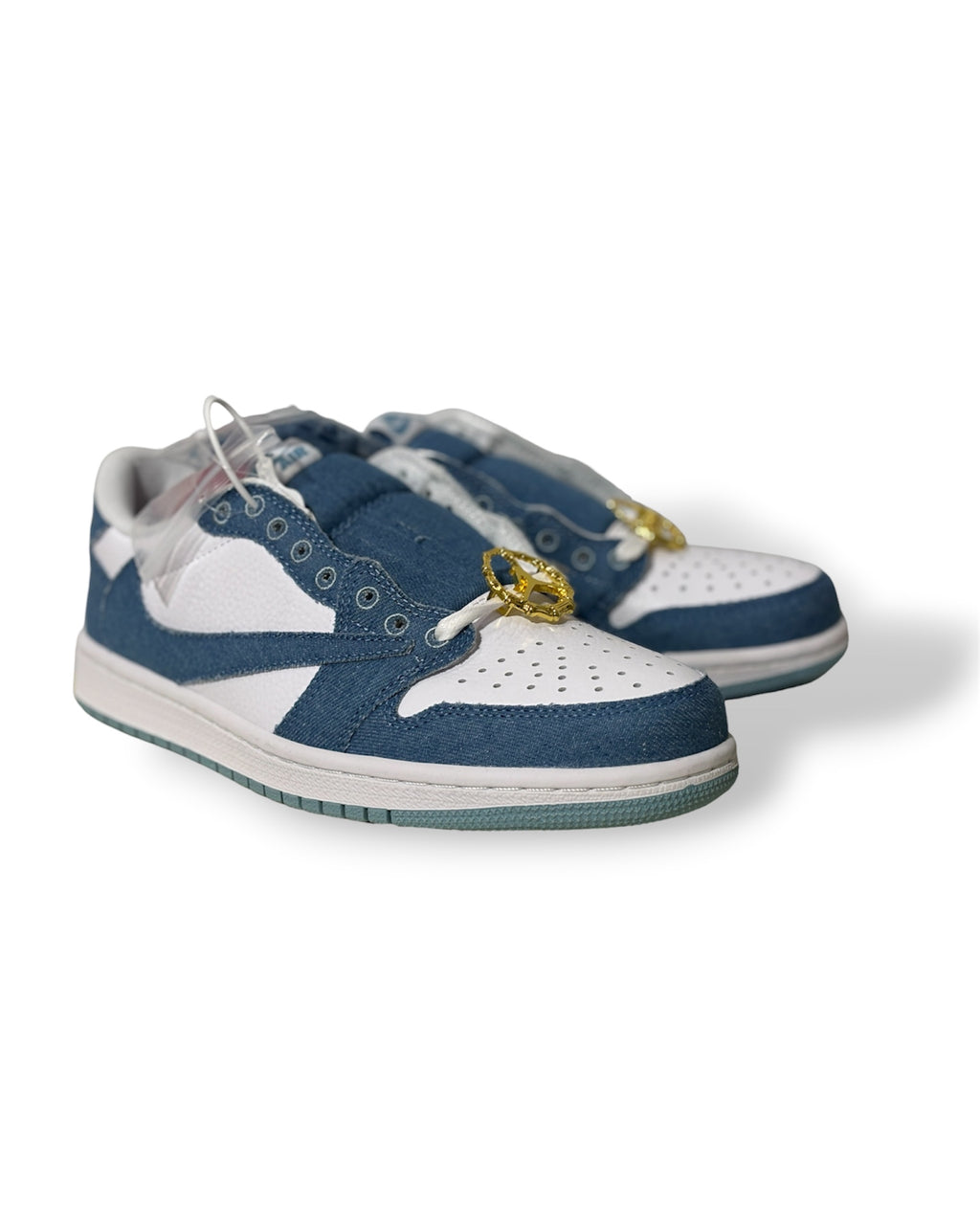 Air Jordan 1 Low x Travis Scott "Blue Denim" Custom
