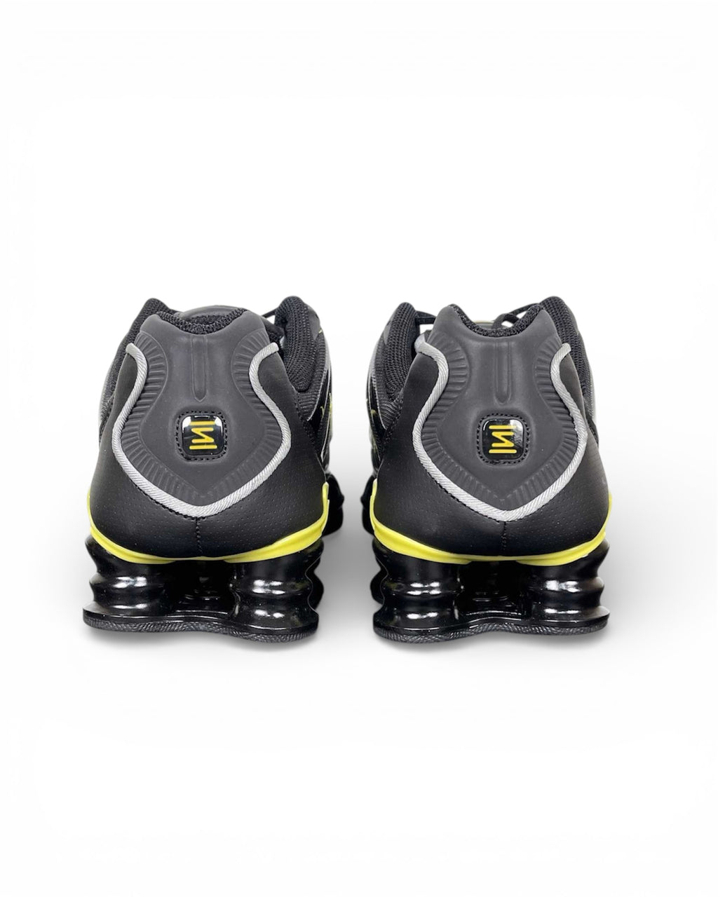 Shox TL Black Dynamic Yellow Metallic Silver