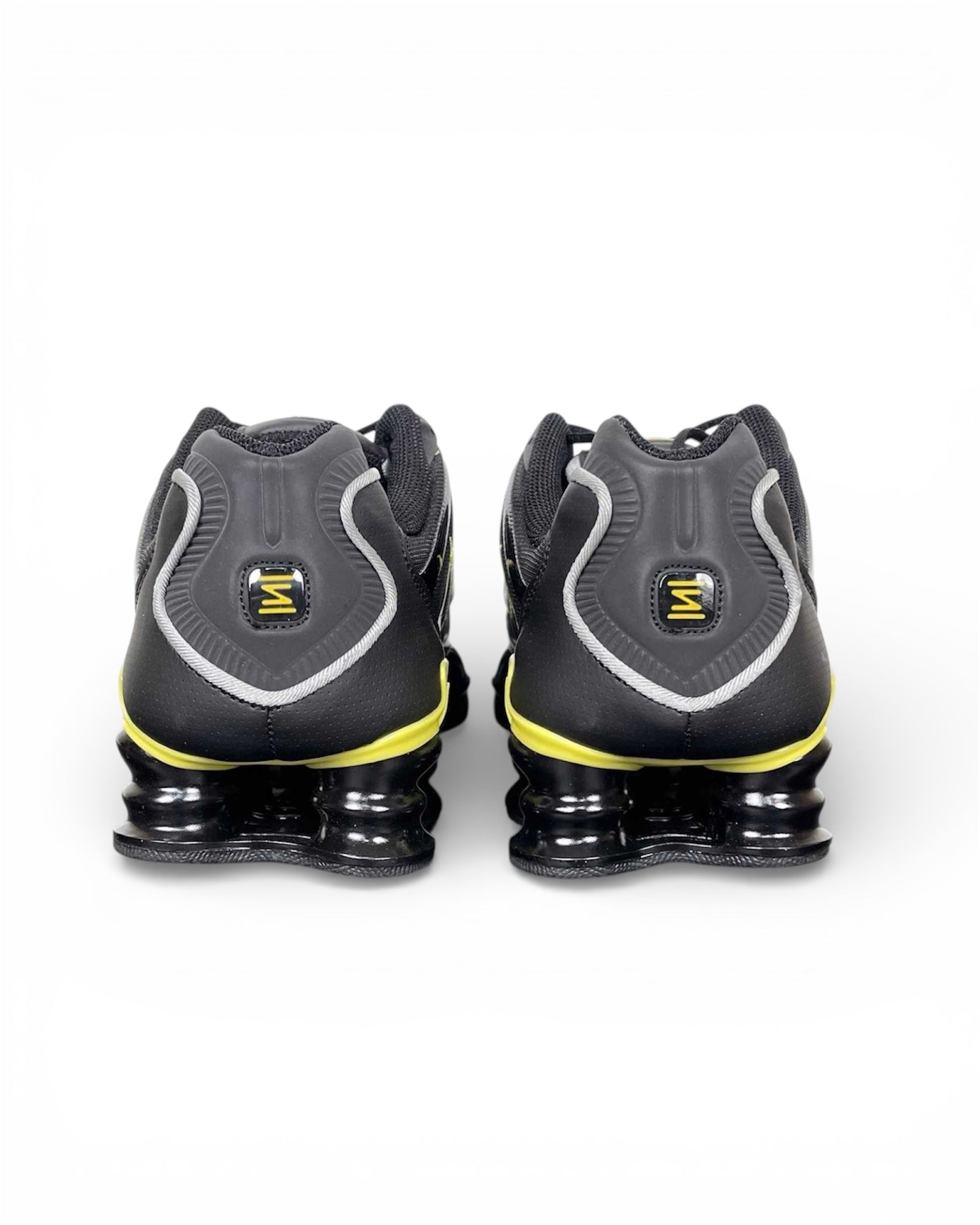 Shox TL Black Dynamic Yellow Metallic Silver
