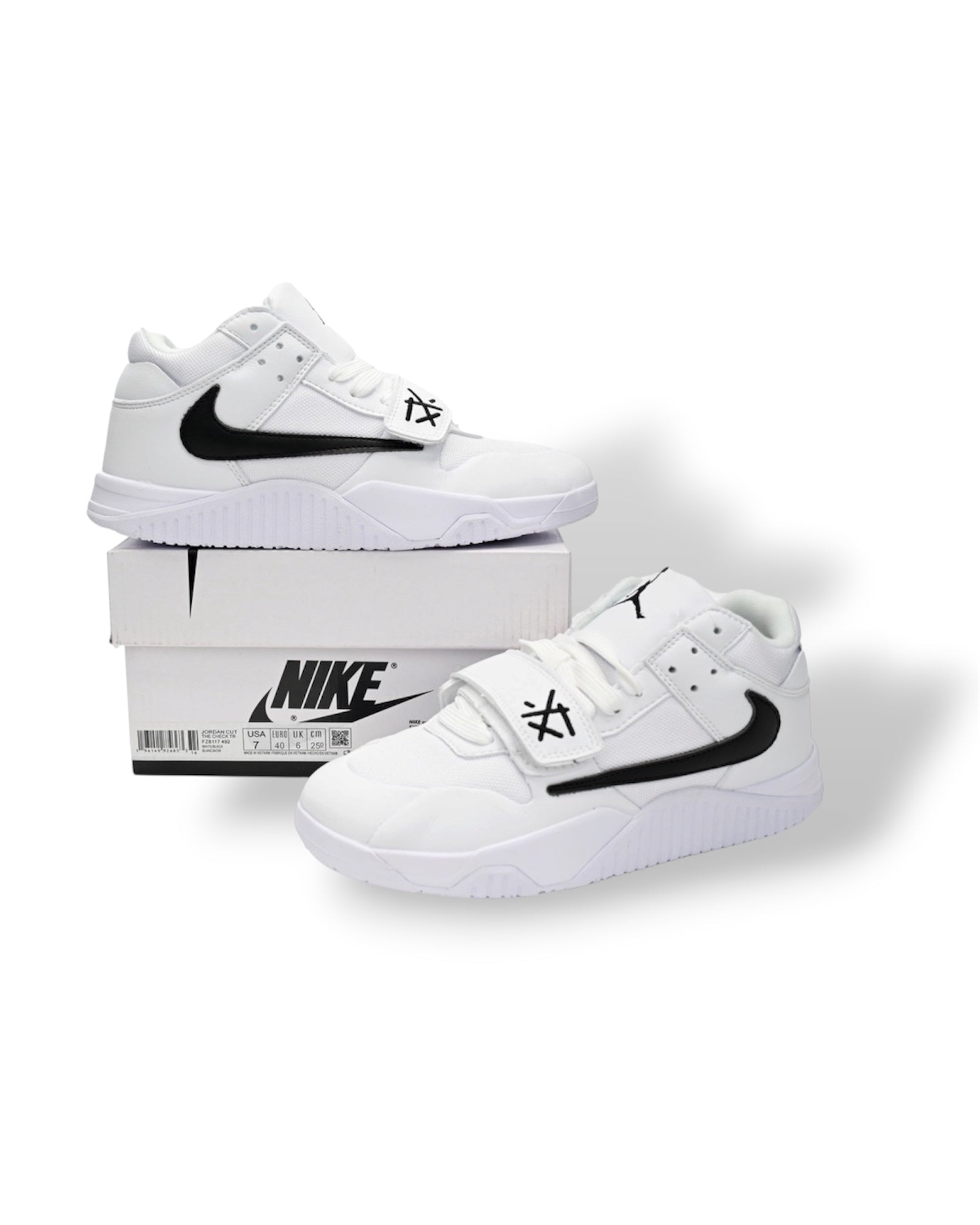 Jumpman Jack "White Black Swoosh" Concept