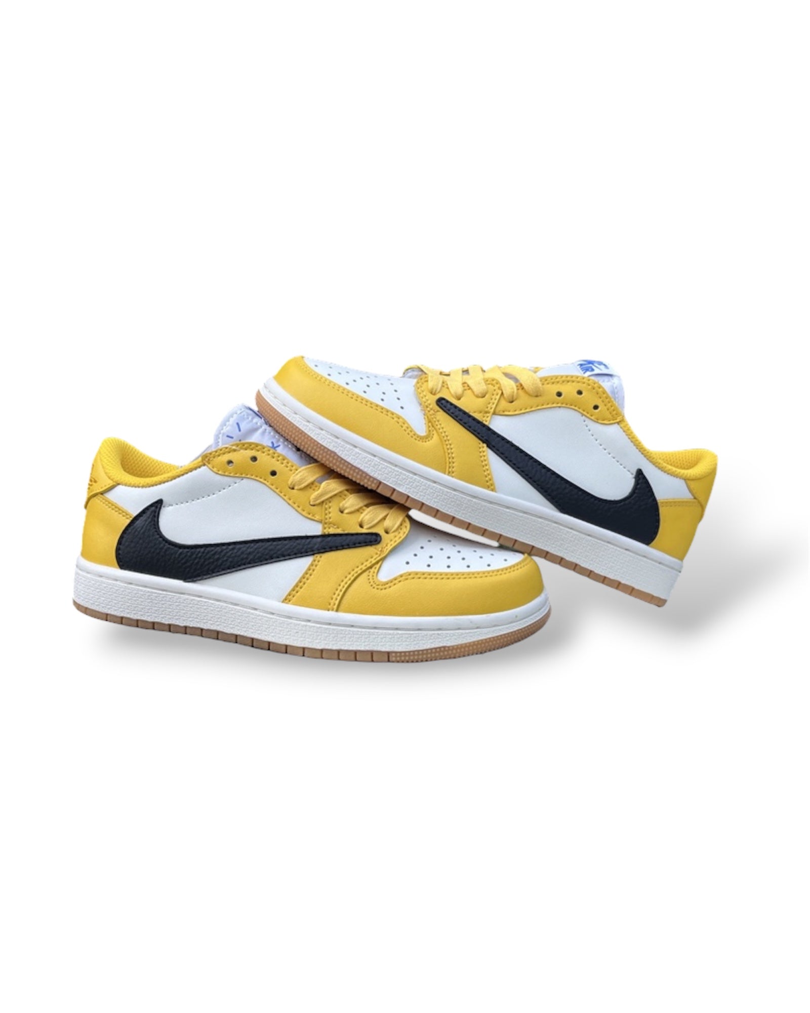 Air Jordan 1 Low x Travis Scott "Yellow/Black Swoosh” Concept