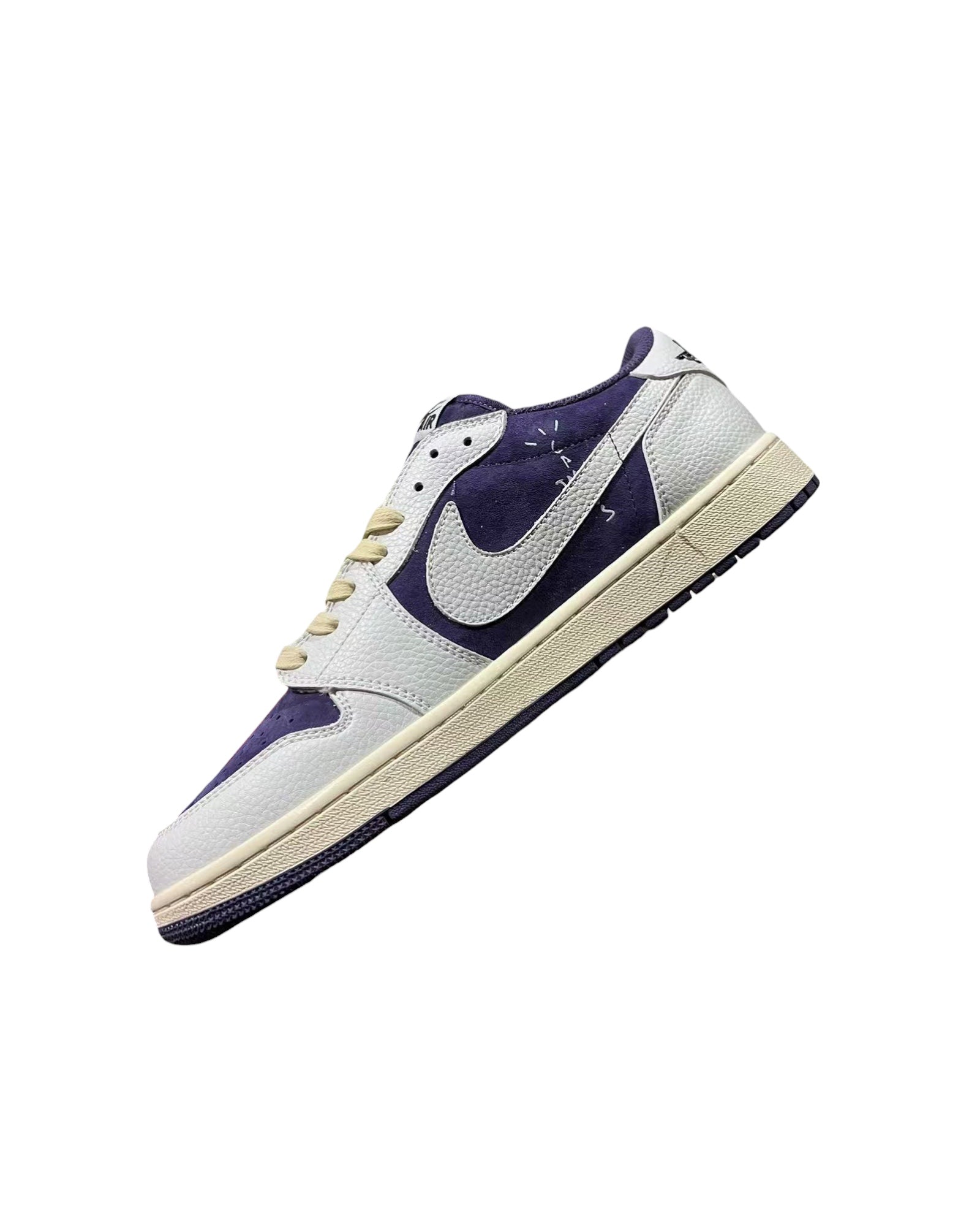 Air Jordan 1 Low x Travis Scott “White/Purple” Concept