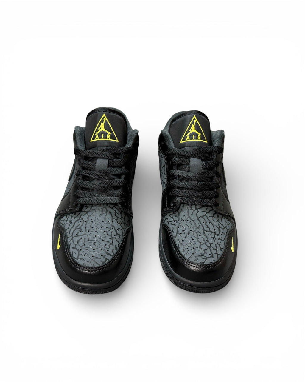Air Jordan 1 Low "Black Elephant Print"