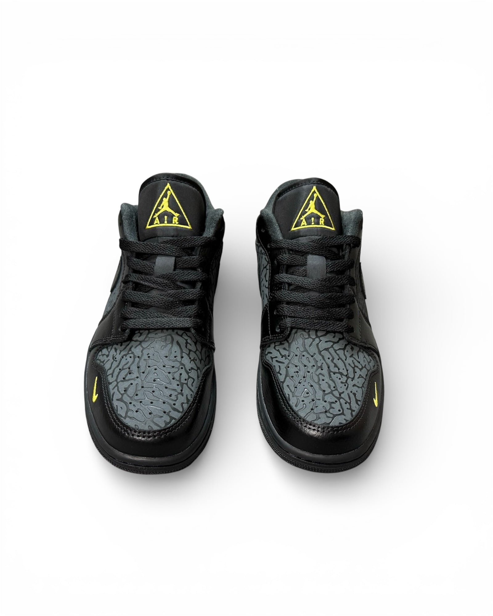 Air Jordan 1 Low "Black Elephant Print"