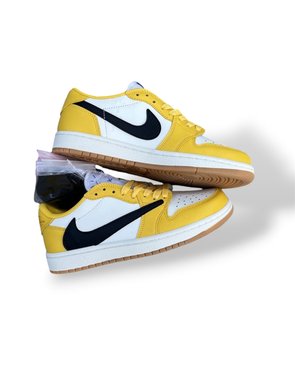 Air Jordan 1 Low x Travis Scott "Yellow/Black Swoosh” Concept