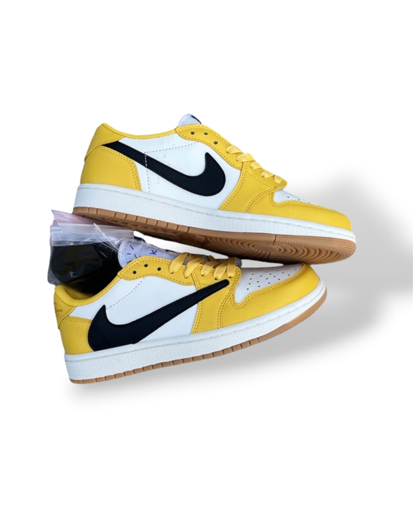 Air Jordan 1 Low x Travis Scott "Yellow/Black Swoosh” Concept