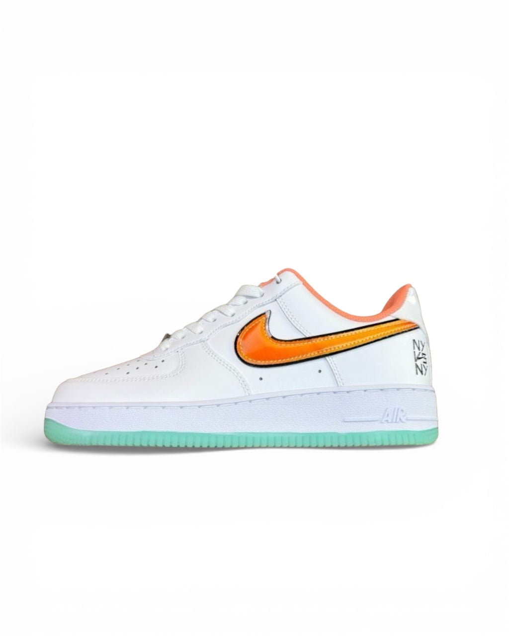 Air Force 1 Low NY vs. NY White Crimson Pulse