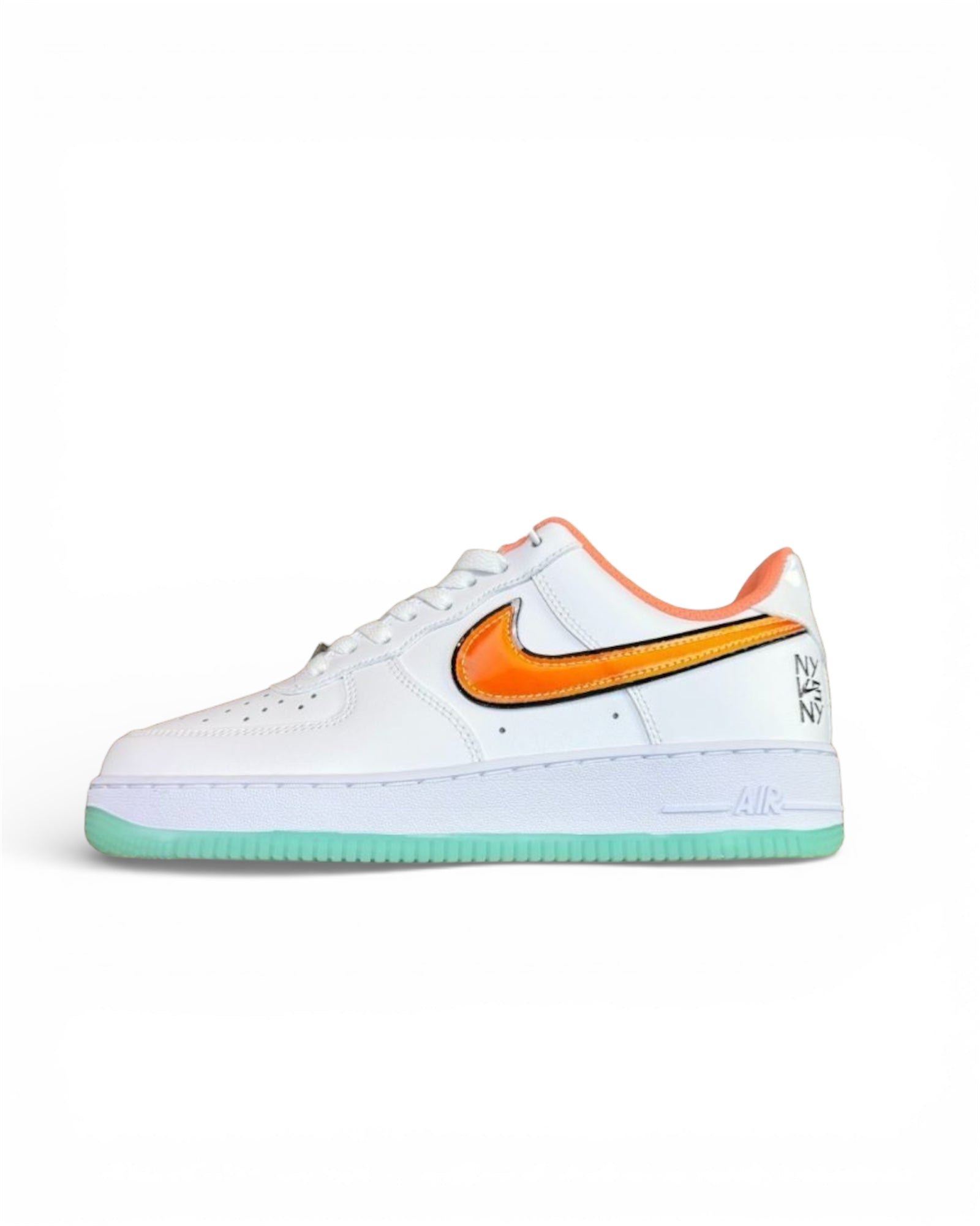 Air Force 1 Low NY vs. NY White Crimson Pulse