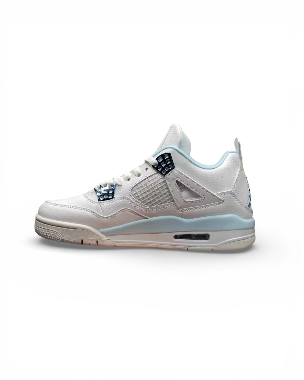 Air Jordan 4 White/Blue "Aluminium" Concept