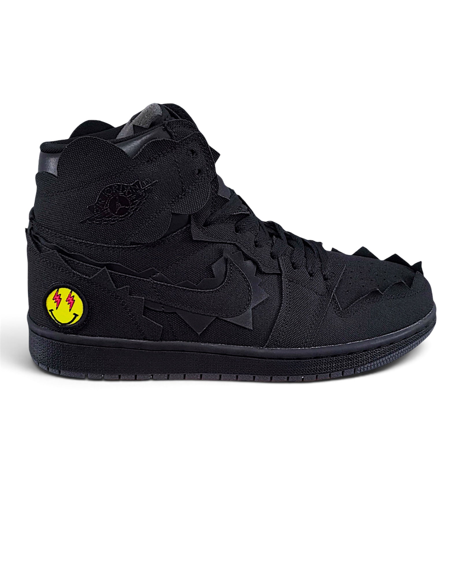 Air Jordan 1 High x J Balvin “Triple Black” Sample