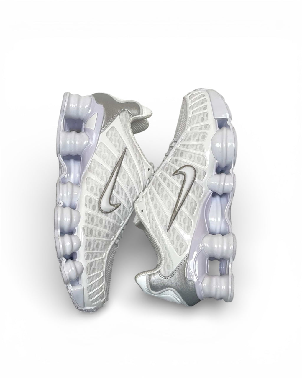 Shox TL "White Metallic Silver"