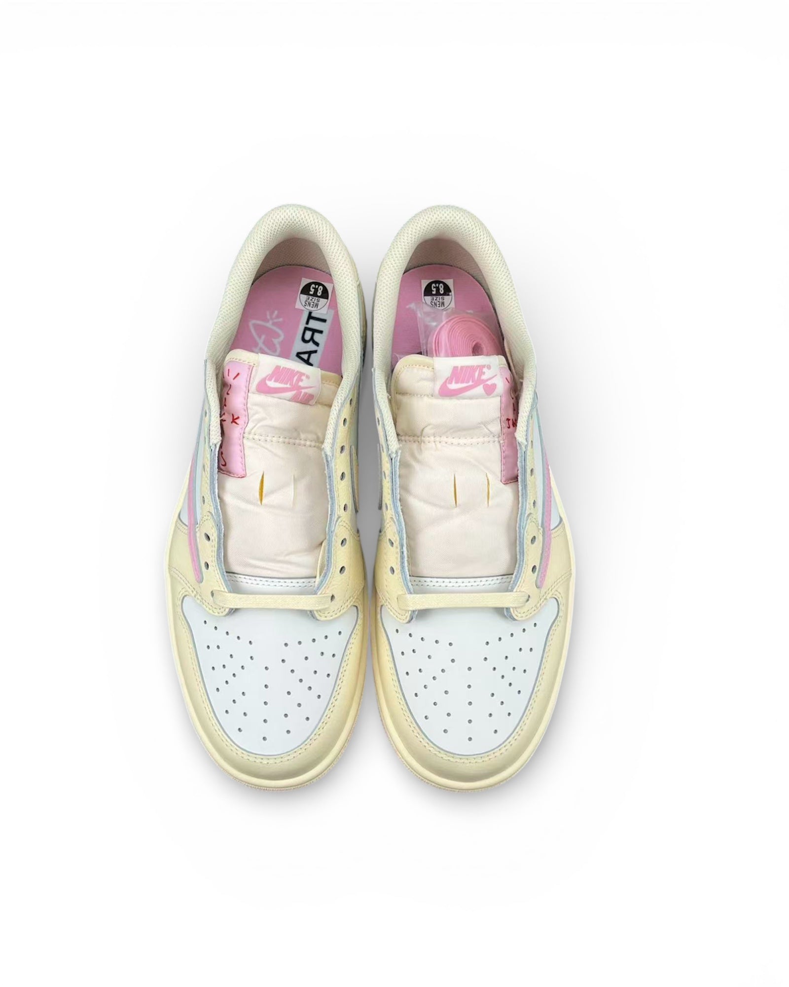 Air Jordan 1 Low x TS "Shy Pink” 2026