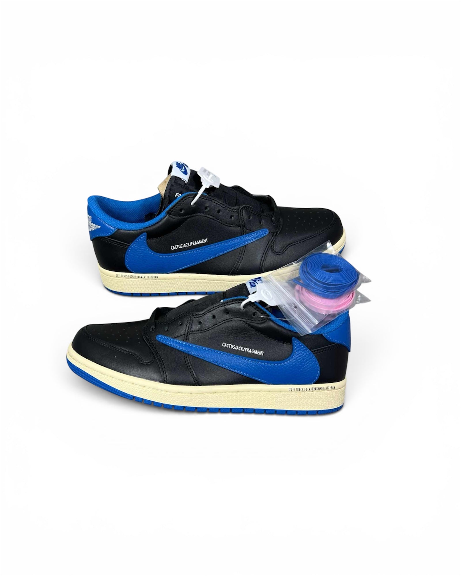 Air Jordan 1 Low x Travis Scott x Fragment Pack 4.0  (Projected 2027) Black/Blue