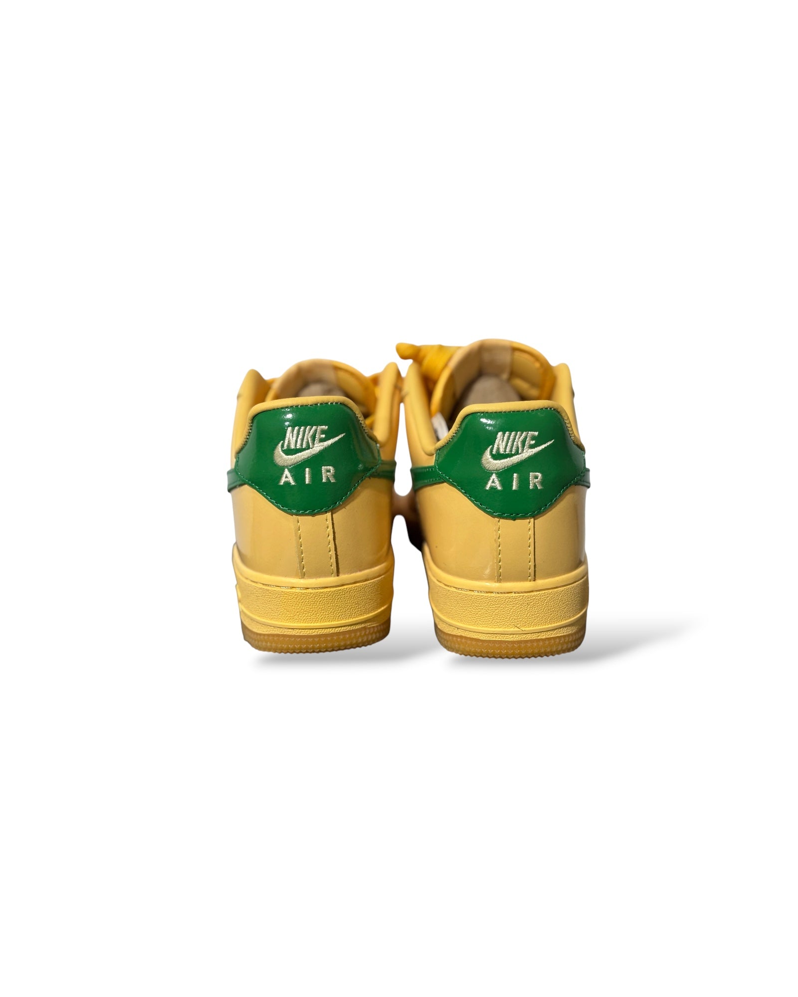 Air Force 1 Low Patent Leather “Topaz Gold Pine Green”