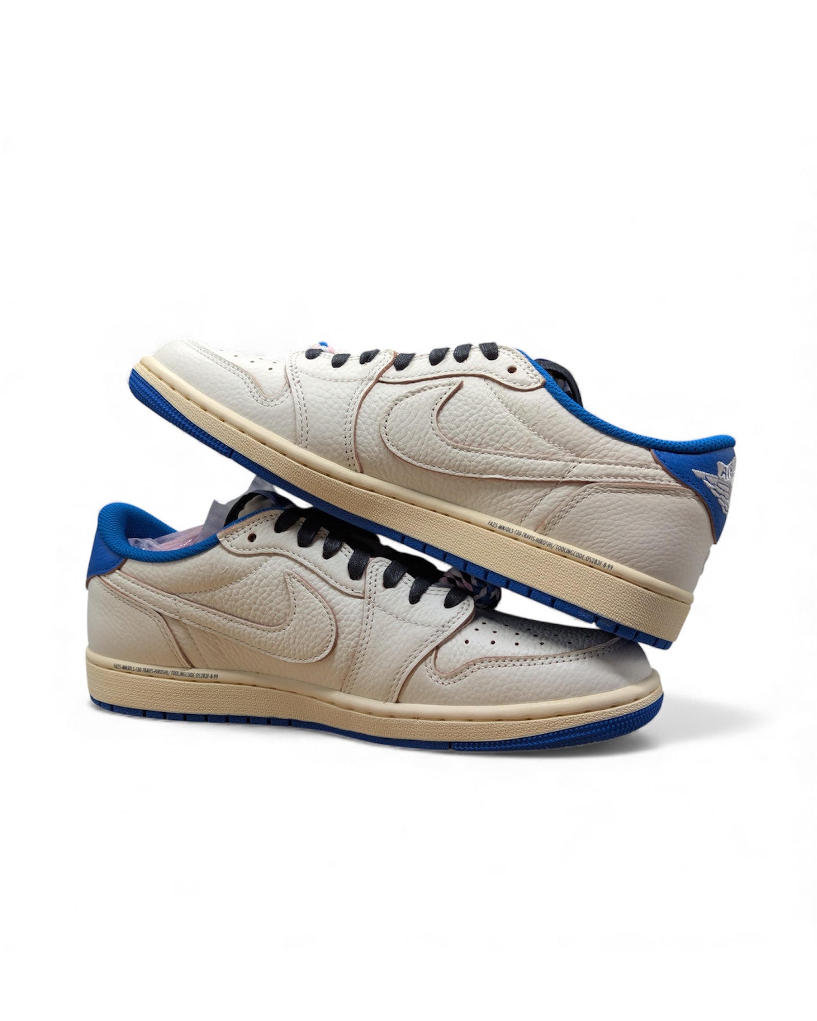 Air Jordan 1 OG Low x TS x Fragment "Military Blue"
