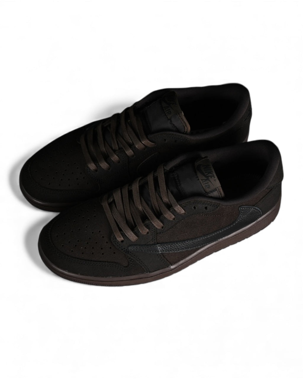 Air Jordan 1 Low OG x TS "Velvet Brown"