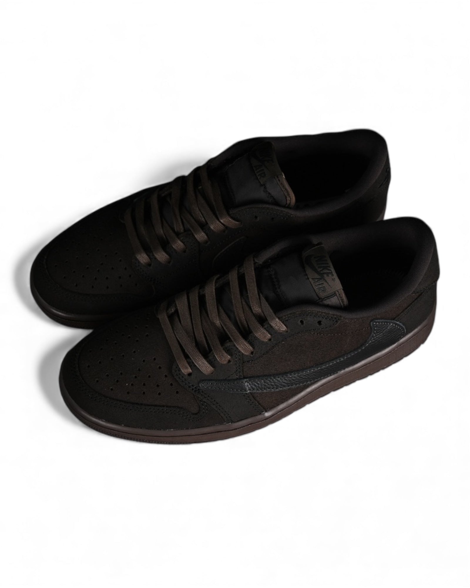 Air Jordan 1 Low OG x TS "Velvet Brown"