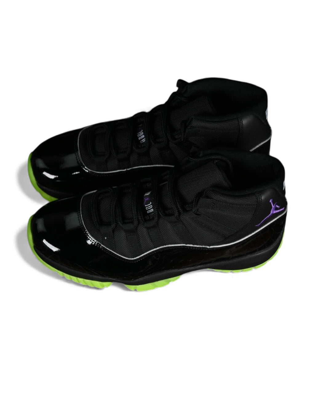 Air Jordan 11 High "Black Barely Volt" (Sample)